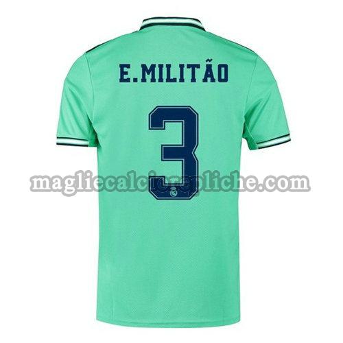 terza maglie calcio real madrid 2019-2020 e.militão 3