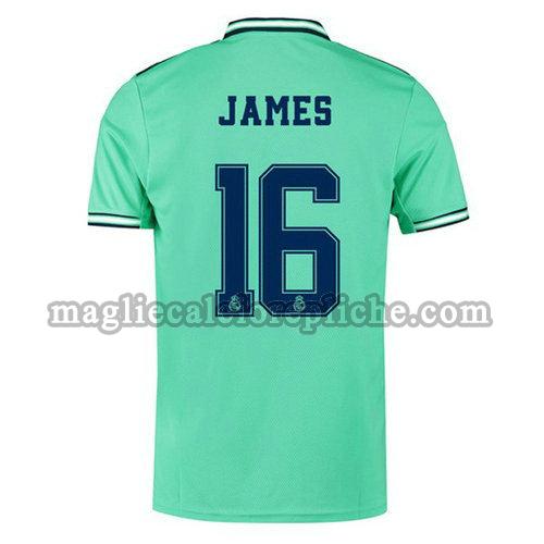 terza maglie calcio real madrid 2019-2020 james 16