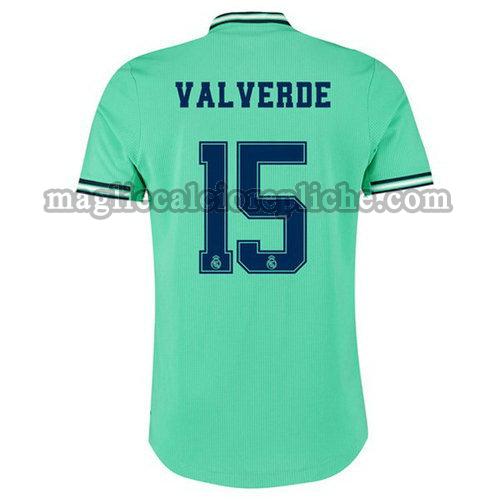 terza maglie calcio real madrid 2019-2020 valverde 15