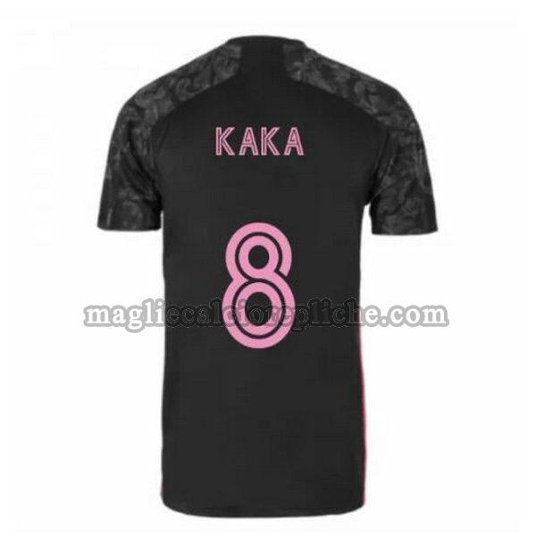 terza maglie calcio real madrid 2020-2021 kaka 8 nero