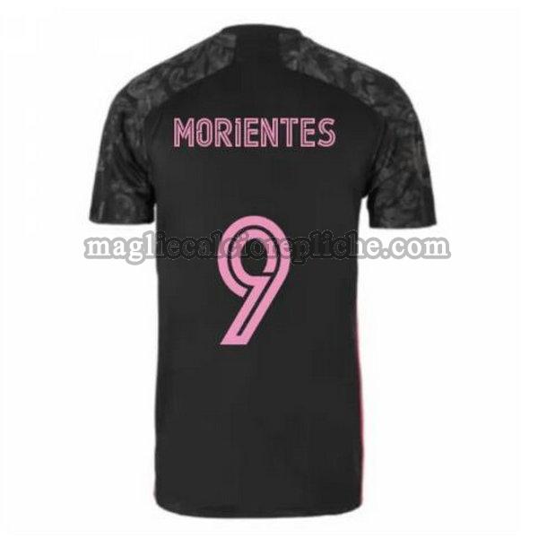 terza maglie calcio real madrid 2020-2021 morientes 9 nero