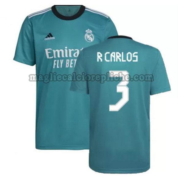 terza maglie calcio real madrid 2021 2022 r carlos 3 verde