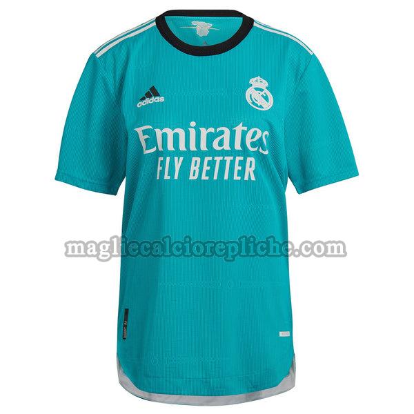 terza maglie calcio real madrid 2021 2022 thailandia verde