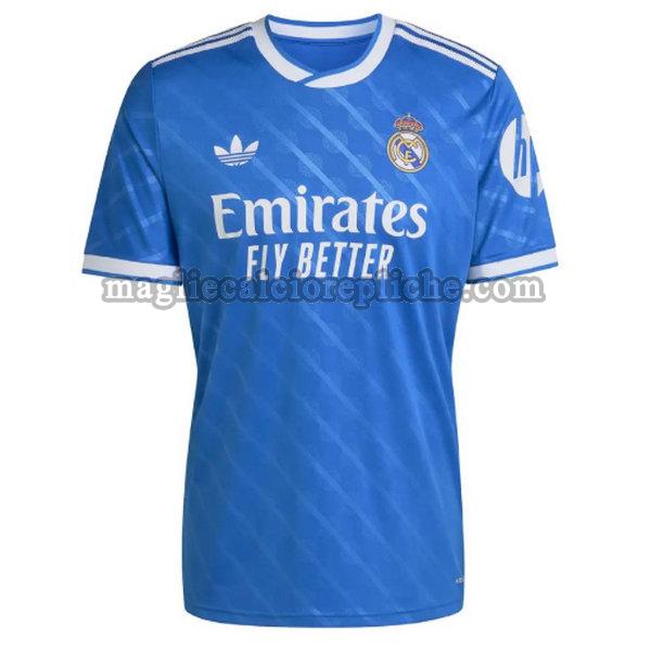 terza maglie calcio real madrid 2025 2026 blu