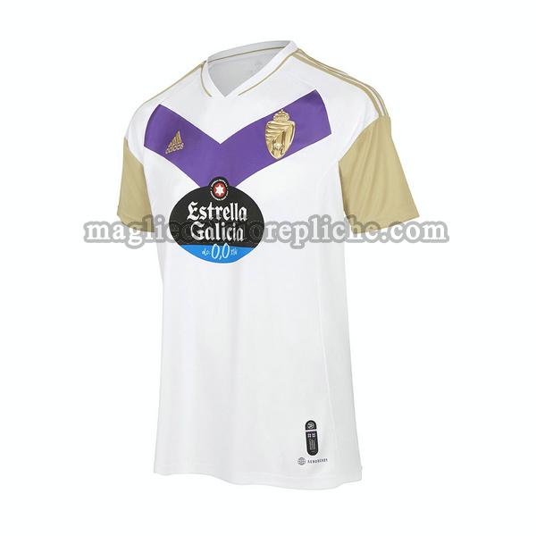 terza maglie calcio real valladolid 2022 2023 thailandia bianco