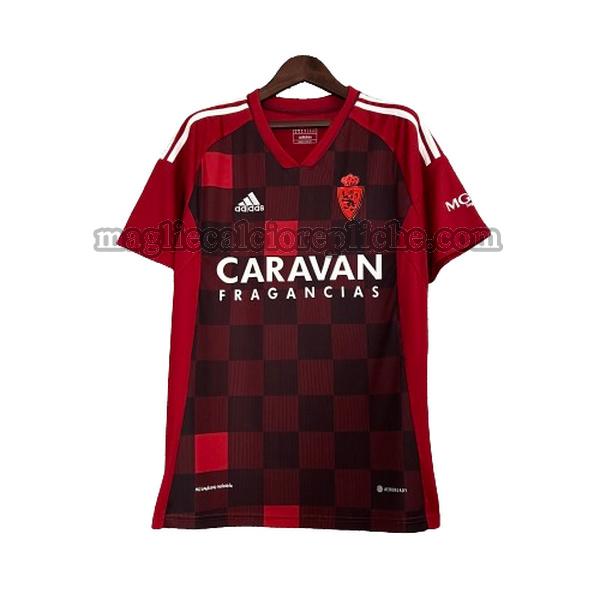 terza maglie calcio real zaragoza 2023 thailandia rosso