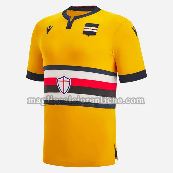 terza maglie calcio sampdoria 2022 2023 thailandia giallo