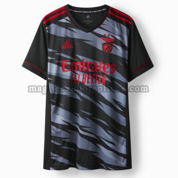 terza maglie calcio sl benfica 2021 2022 thailandia nero