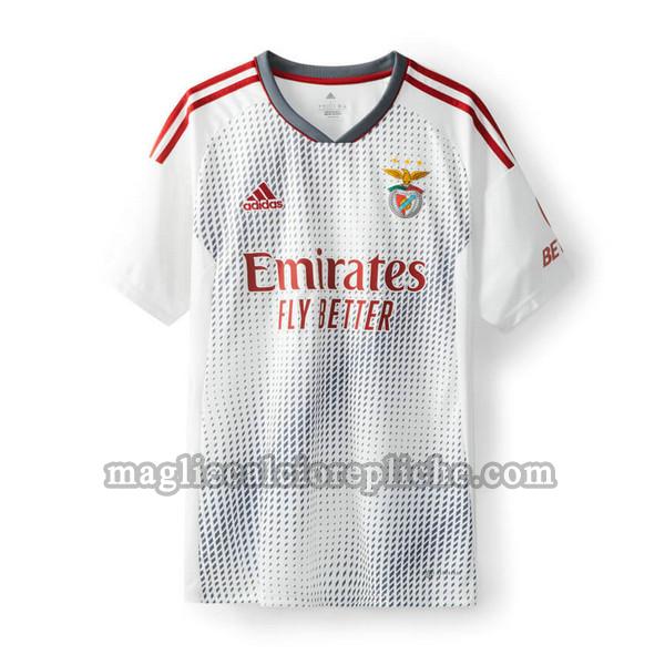 terza maglie calcio sl benfica 2022 2023 bianco