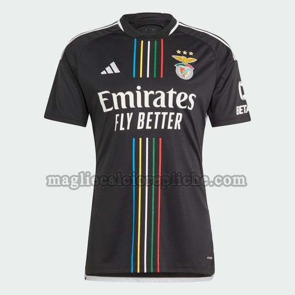 terza maglie calcio sl benfica 2023 2024 nero