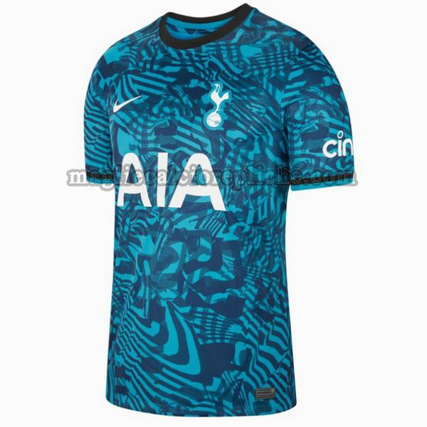 terza maglie calcio tottenham hotspur 2022 2023 blu