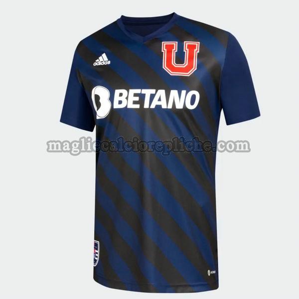 terza maglie calcio universidad de chile 2022 2023 thailandia blu