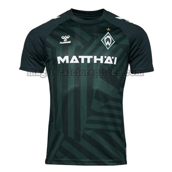 terza maglie calcio werder brema 2023 2024 thailandia verde