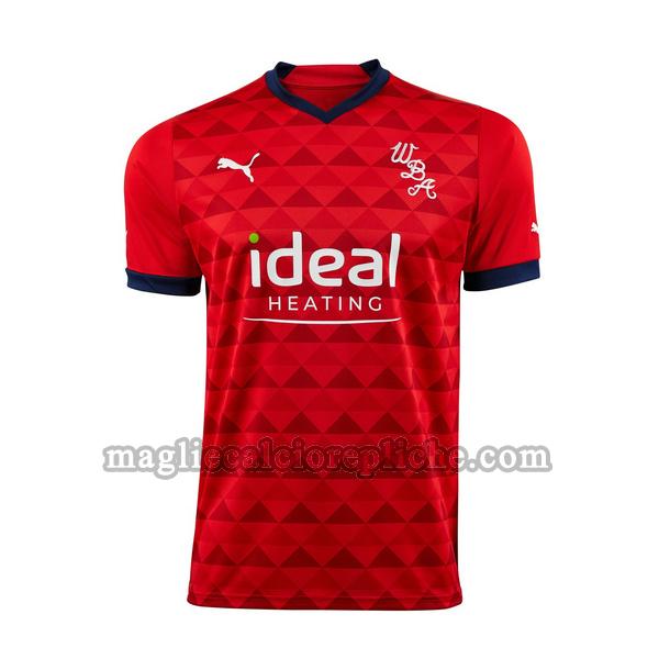 terza maglie calcio west bromwich 2022 2023 thailandia rosso