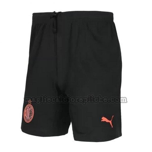 terza pantaloncini calcio ac milan 2021 2022 nero