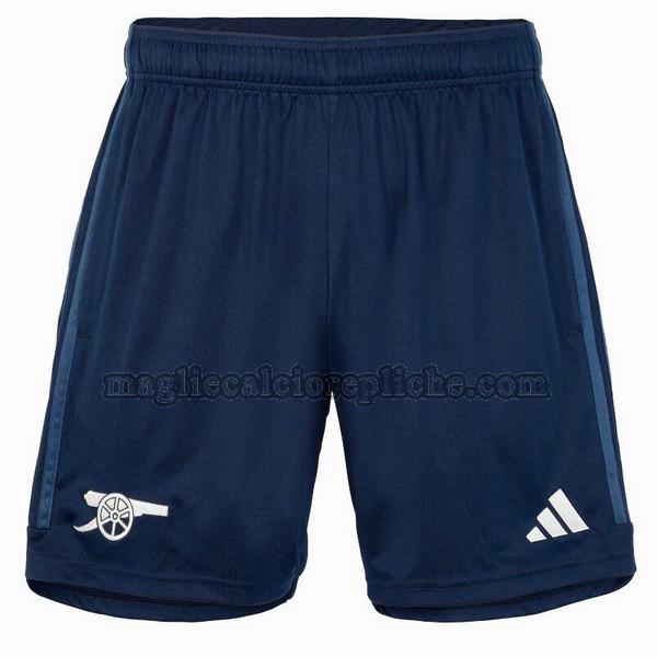 terza pantaloncini calcio arsenal 2023 2024 blu