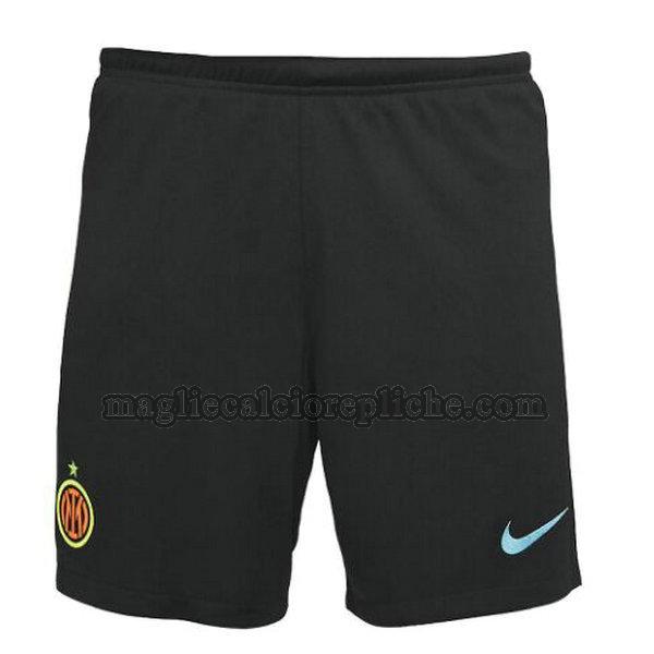 terza pantaloncini calcio inter 2021 2022 nero