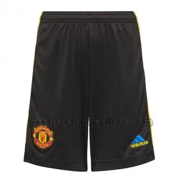 terza pantaloncini calcio manchester united 2021 2022 negeo