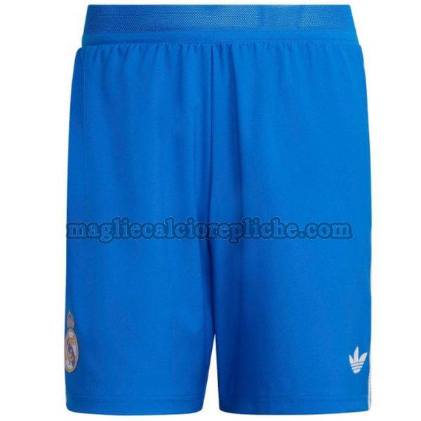 terza pantaloncini calcio real madrid 2025 2026 blu