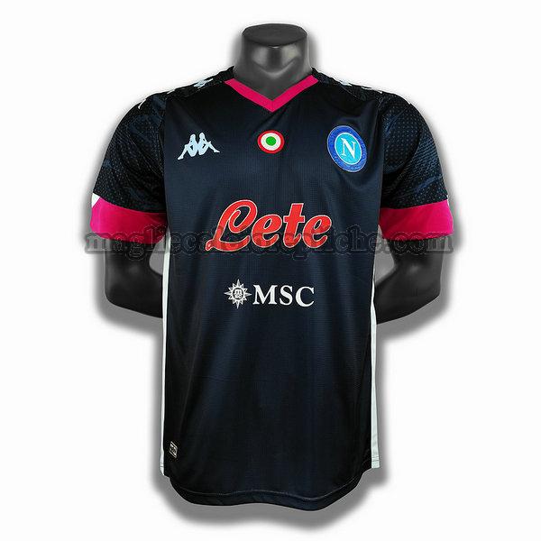 terza player maglie calcio napoli 2020-2021 nero