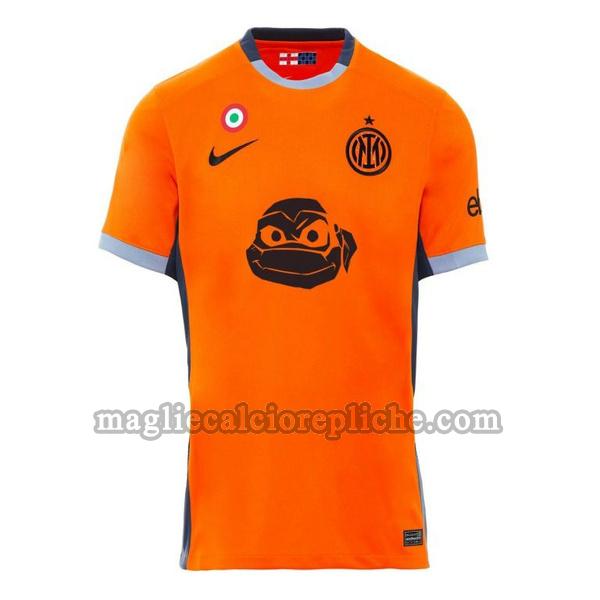 terza special edition maglie calcio inter 2023 2024 arancione