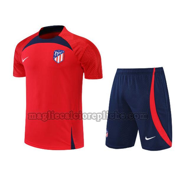 training maglie calcio atlético madrid 2022 2023 completo rosso