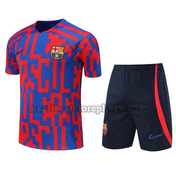 training maglie calcio barcellona 2022 2023 completo rosso blu