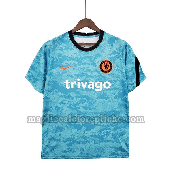 training maglie calcio chelsea 2021 2022 blu