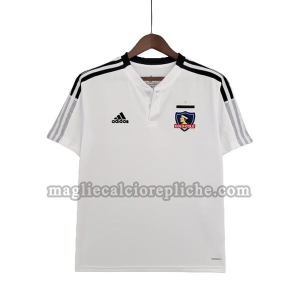 training maglie calcio colo-colo 2021 2022 bianco