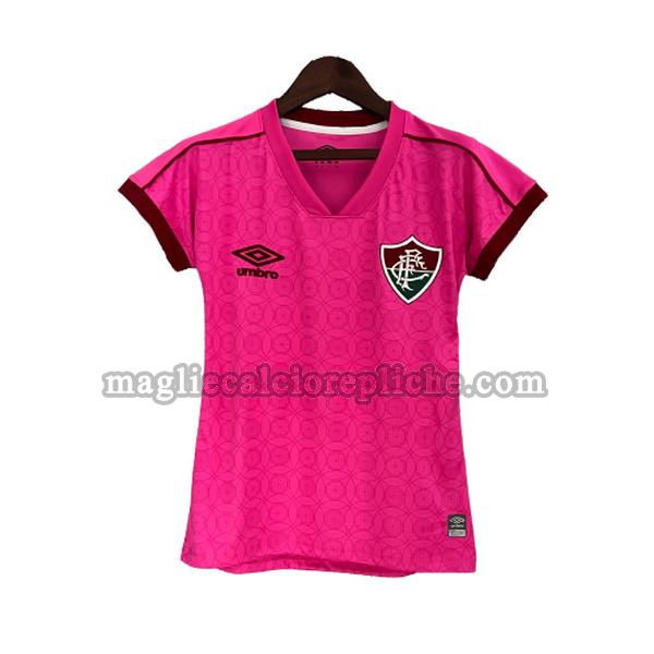 training maglie calcio donna fluminense 2023 2024 rosa