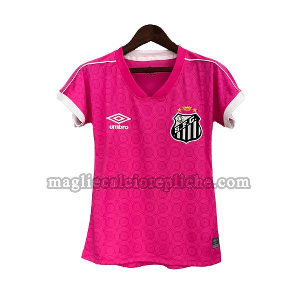 training maglie calcio donna santos fc 2023 2024 rosa