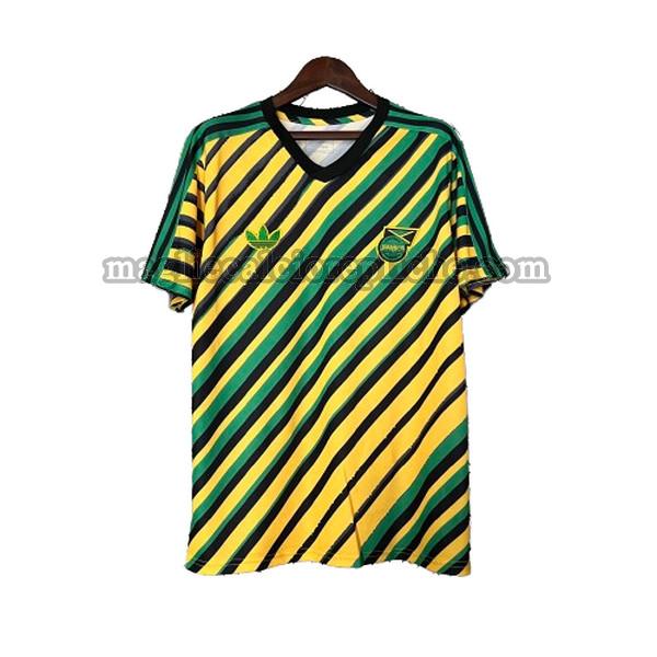 training maglie calcio jamaica 2024 giallo verde