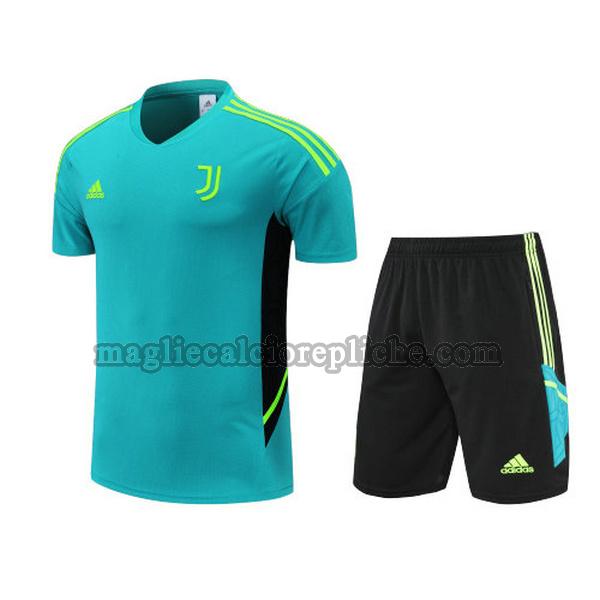 training maglie calcio juventus 2022 2023 completo verde