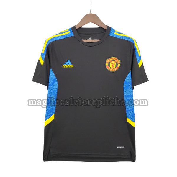 training maglie calcio manchester united 2021 2022 nero