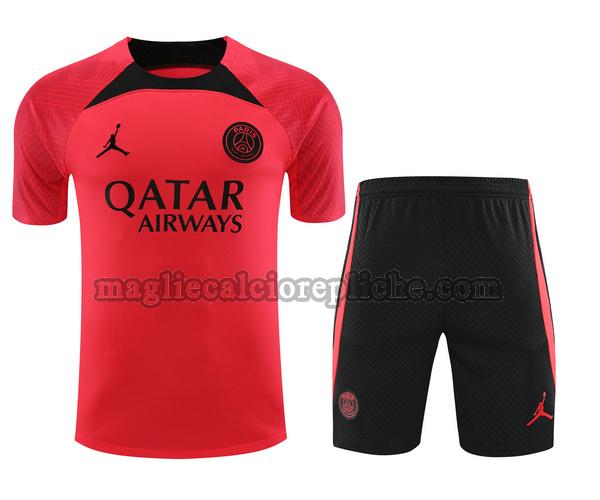 training maglie calcio psg 2023 2024 completo rosa