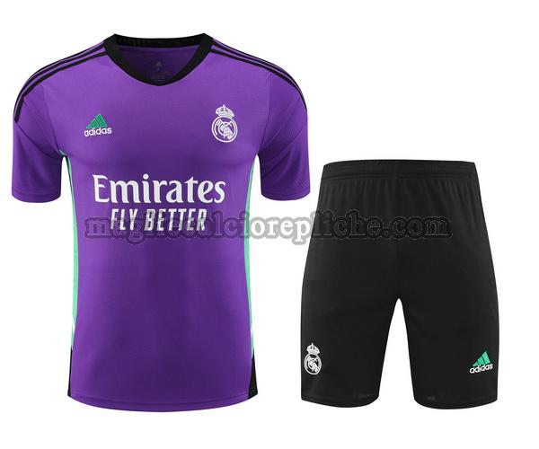 training maglie calcio real madrid 2023 2024 completo purple