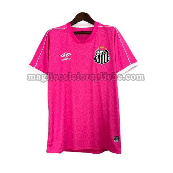 training maglie calcio santos fc 2023 2024 rosa