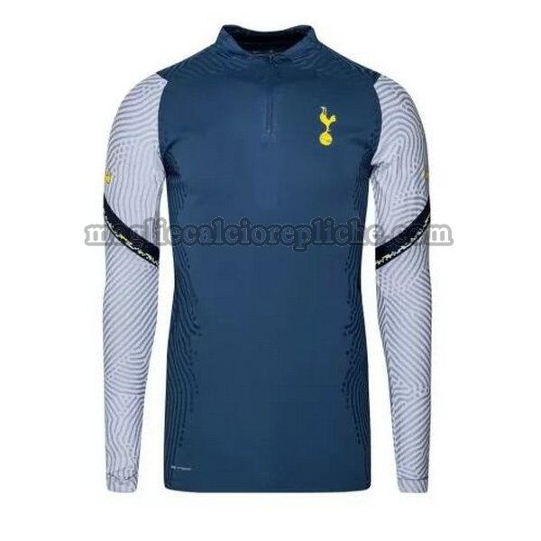 training maglie calcio tottenham hotspur 2020-21 manica lunga navy