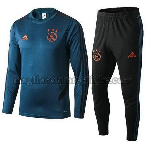 tute calcio ajax 2019-2020 blu nero