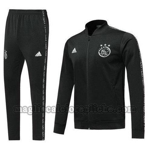 tute calcio ajax 2019-2020 nero bianco