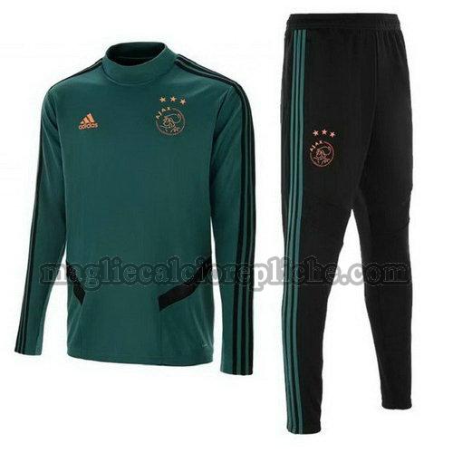 tute calcio ajax 2019 20 verde nero