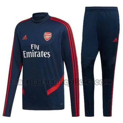 tute calcio arsenal 2019 2020 rosso blu