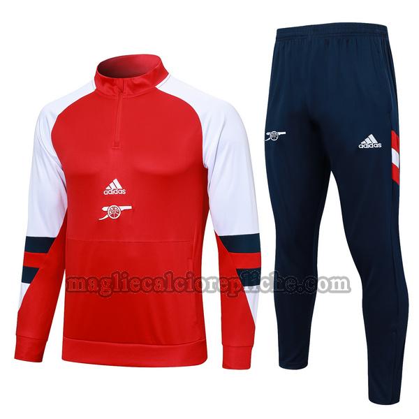 tute calcio arsenal 2023 24 completo rosso