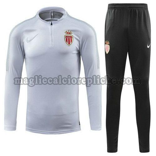 tute calcio as monaco 2018-2019 bianco