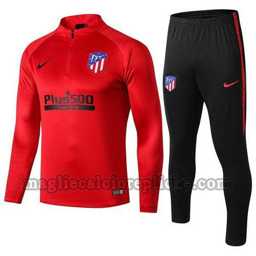 tute calcio atlético madrid 2019-2020 rosso nero