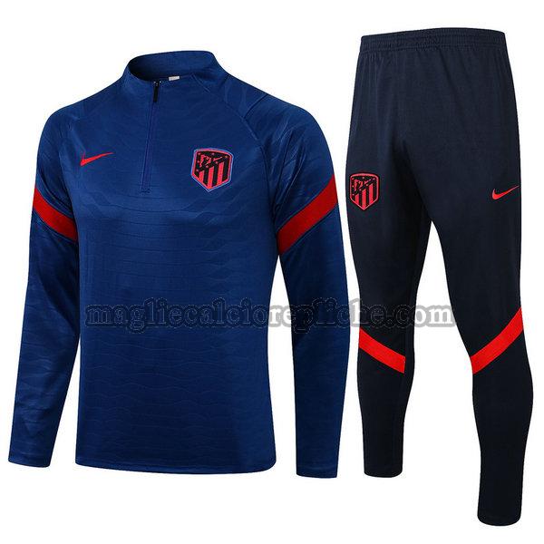 tute calcio atlético madrid 2021 2022 completo blu