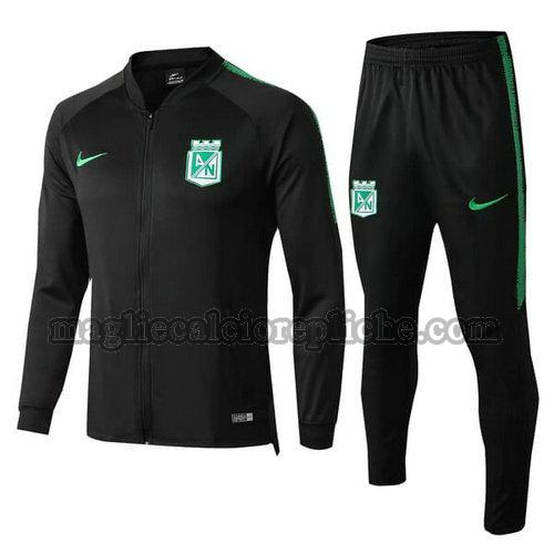 tute calcio atlético nacional 2018-2019 nero