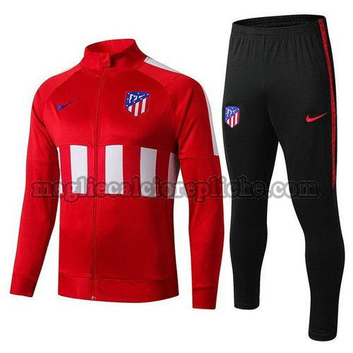 tute calcio bambino atlético madrid 2019-2020 rosso blu