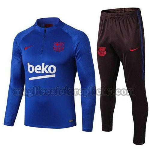 tute calcio bambino barcellona 2019-2020 blu rosso