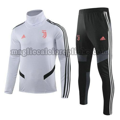 tute calcio bambino juventus 2019-2020 bianco nero